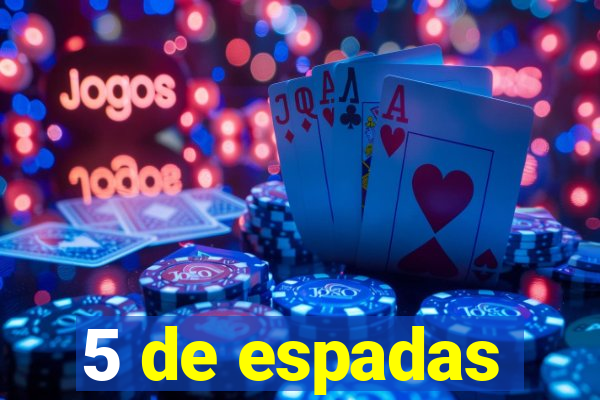 5 de espadas