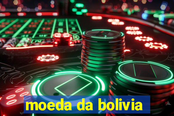 moeda da bolivia