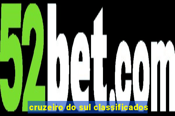 cruzeiro do sul classificados
