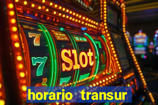 horario transur roleta santos dumont juiz de fora