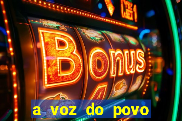a voz do povo santa luzia