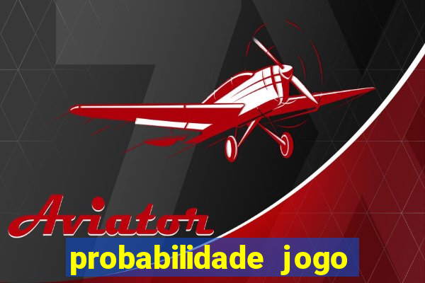probabilidade jogo de futebol