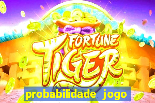 probabilidade jogo de futebol