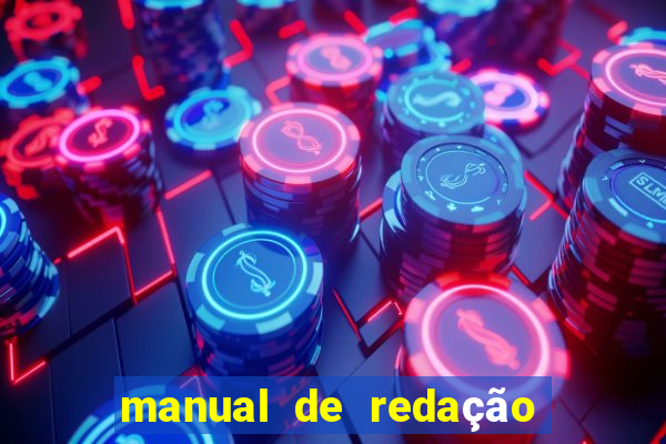 manual de redação folha de são paulo pdf