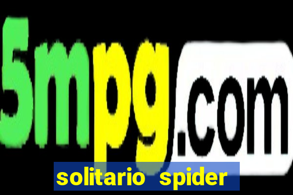 solitario spider windows xp