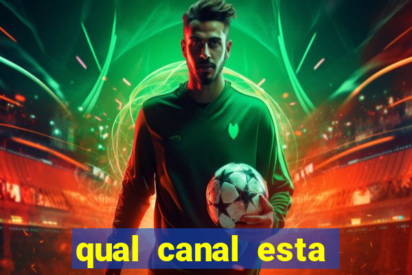 qual canal esta passando o jogo do palmeiras
