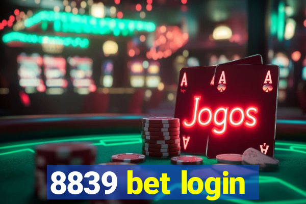 8839 bet login