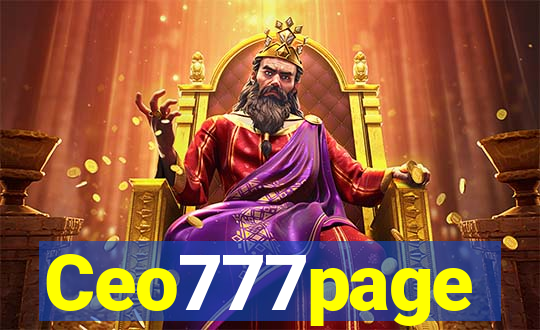 Ceo777page