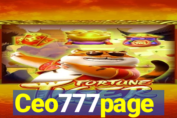 Ceo777page
