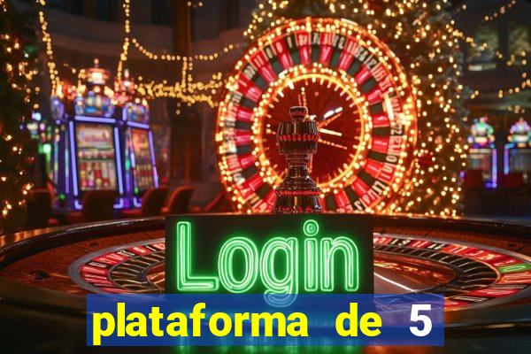 plataforma de 5 reais jogo do tigre