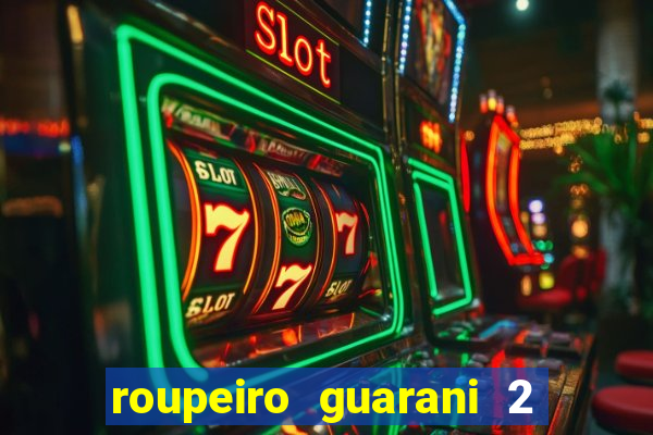 roupeiro guarani 2 portas de correr com espelho