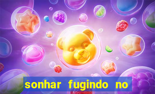 sonhar fugindo no jogo do bicho