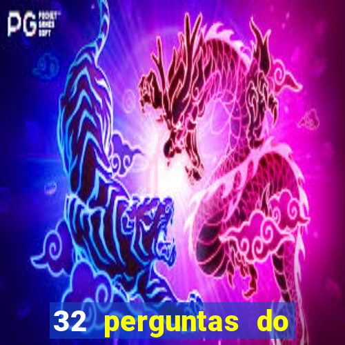 32 perguntas do livro do destino