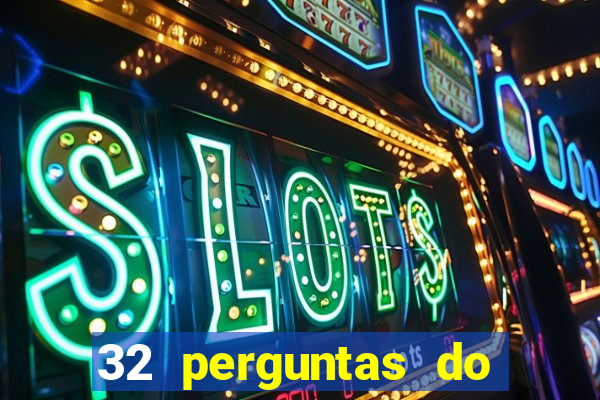 32 perguntas do livro do destino