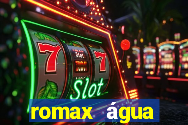 romax água sanitária agua sanitaria romax pronto fispq