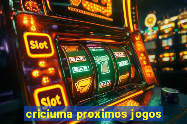 criciuma proximos jogos