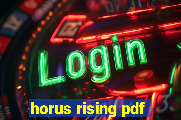 horus rising pdf