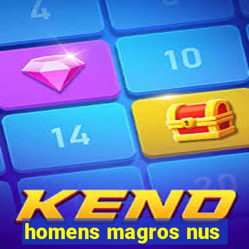 homens magros nus