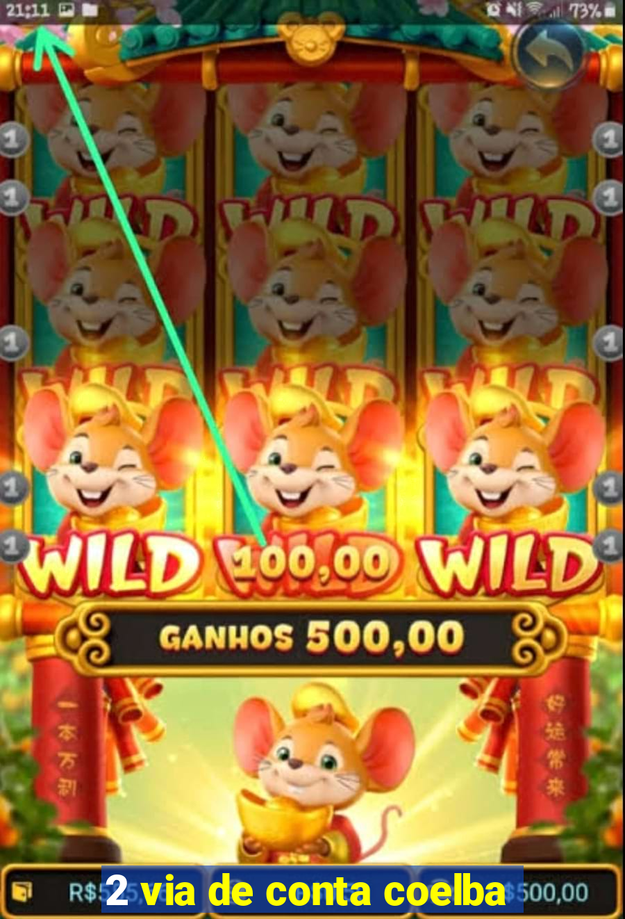 2 via de conta coelba