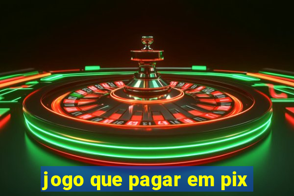 jogo que pagar em pix