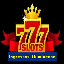 ingressos fluminense x criciúma