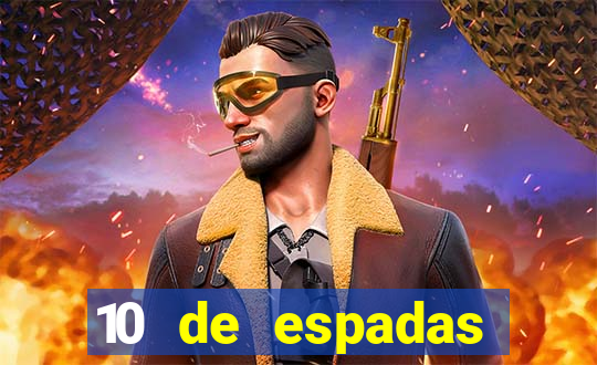 10 de espadas tarot amor
