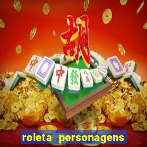 roleta personagens de anime