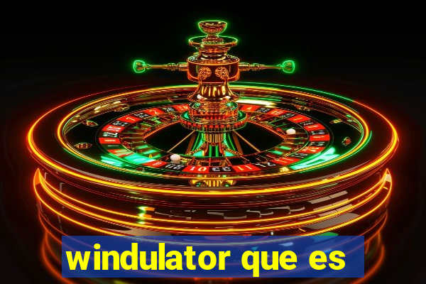 windulator que es