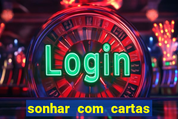 sonhar com cartas de baralho no chao