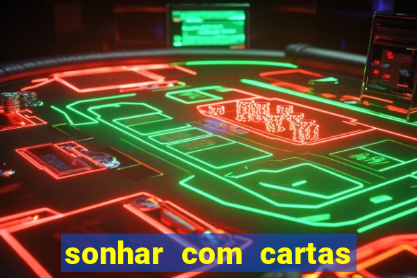 sonhar com cartas de baralho no chao
