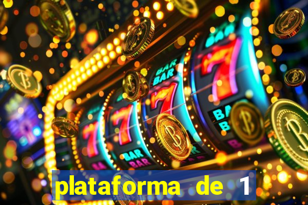 plataforma de 1 real fortune tiger