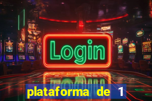plataforma de 1 real fortune tiger