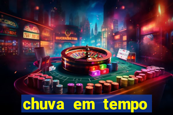 chuva em tempo real ipmet