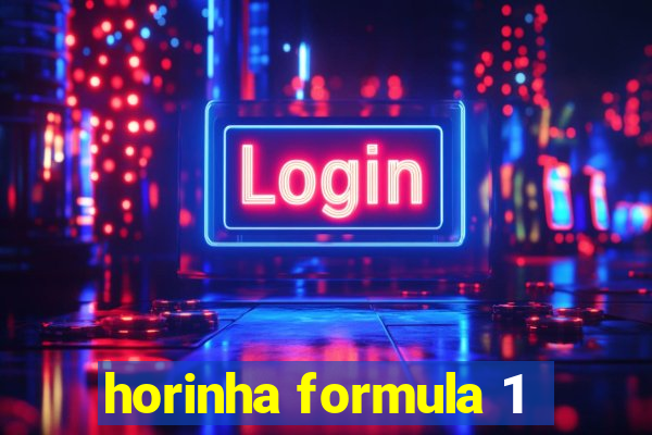 horinha formula 1