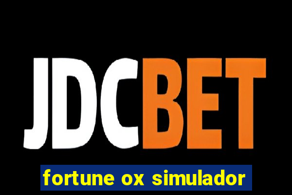 fortune ox simulador