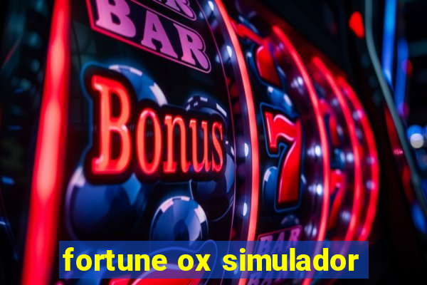 fortune ox simulador
