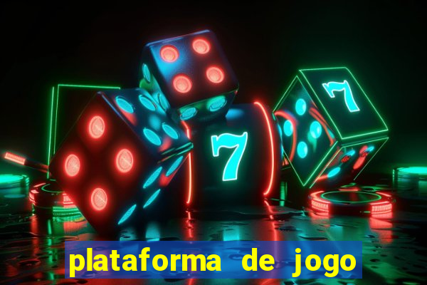 plataforma de jogo nova pagando