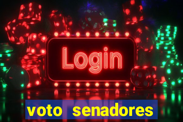 voto senadores impeachment alexandre de moraes