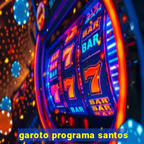 garoto programa santos