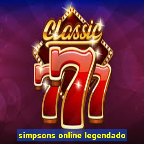 simpsons online legendado