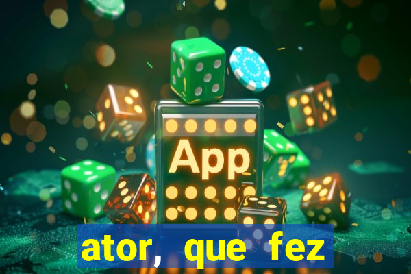 ator, que fez coringa que morreu