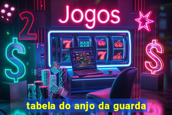 tabela do anjo da guarda