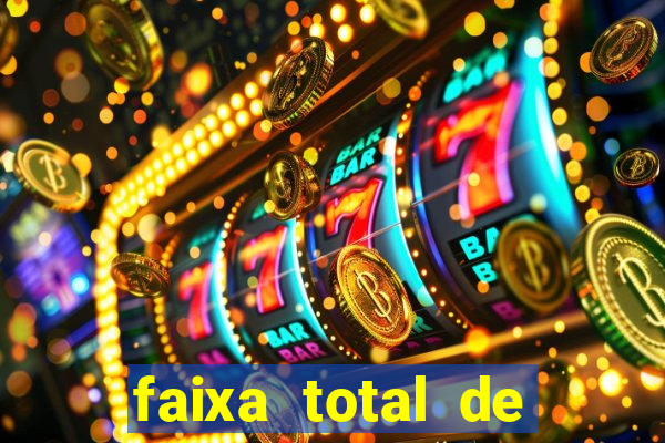 faixa total de gols 2 3 o que significa