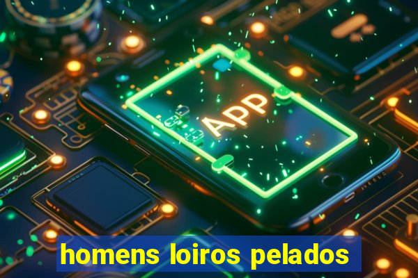 homens loiros pelados