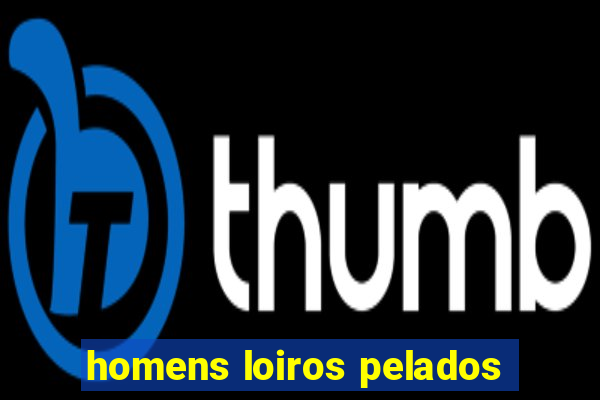 homens loiros pelados