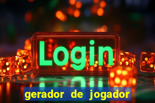 gerador de jogador de futebol