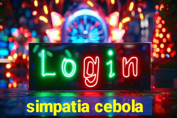 simpatia cebola