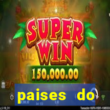 paises do hemisferio norte