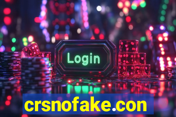 crsnofake.con