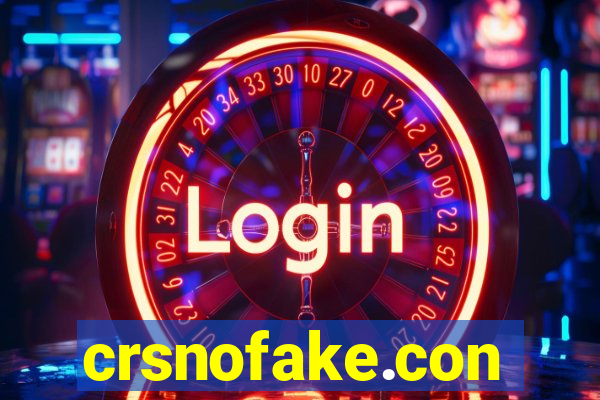 crsnofake.con